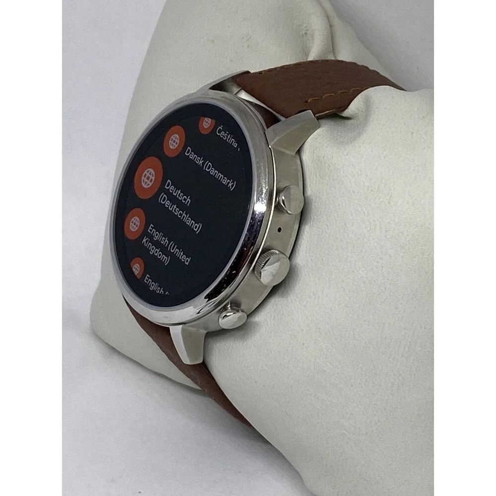 Fossil Gen 4 Authentic Digital Dial Smart Watch Custom Band FTW6017 DC104